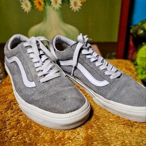 Grey Old Skool Vans